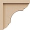 Ekena Millwork 4"W x 8"D x 8"H Classic Bryant Rough Cedar Woodgrain TimberThane Corbel, Primed Tan CORUR04X08X08BRYRCPR - alternate 6
